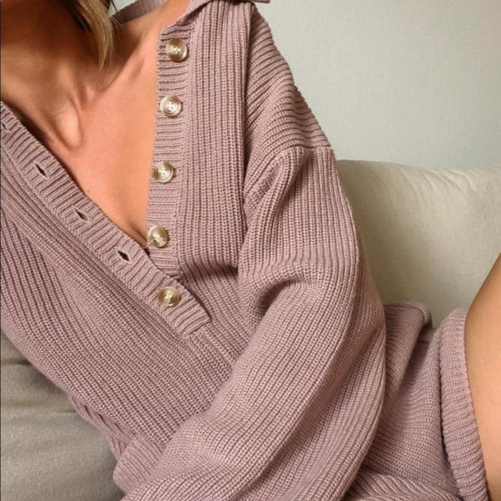 American Threads Knit Romper - Picture 5 of 5